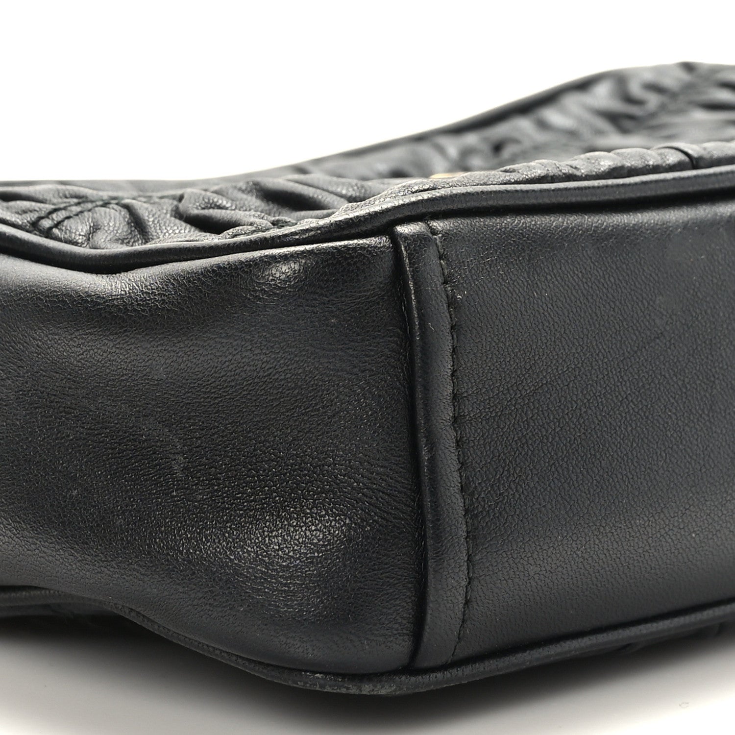 Prada Nappa Gaufre Camera Bag Black 7 of 8