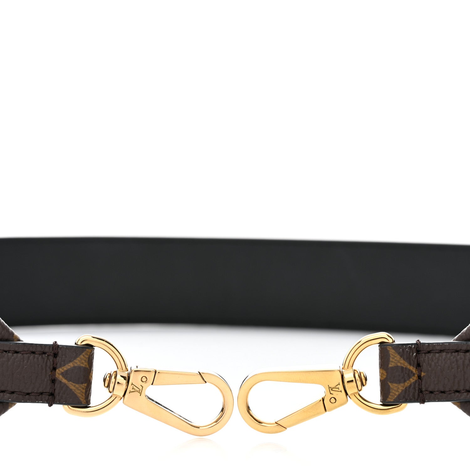 Louis Vuitton Monogram Bandouliere Shoulder Strap Black 5 of 6
