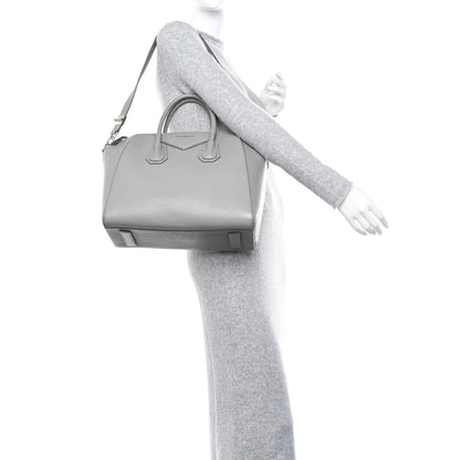 Givenchy Sugar Goatskin Medium Antigona Pearl Grey 2 of 15