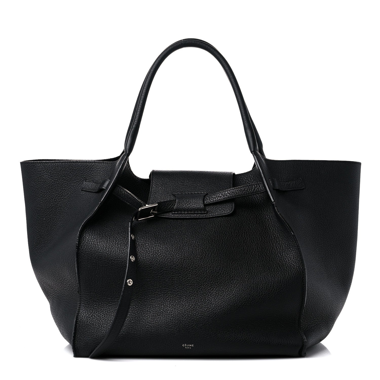 Celine Supple Grained Calfskin Medium Big Bag Black 1 of 17