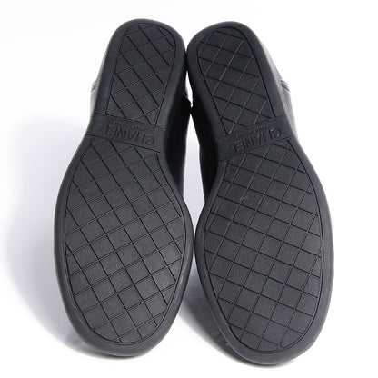 Chanel Lambskin Patent Cap Toe CC Sneakers 35 Black 5 of 6