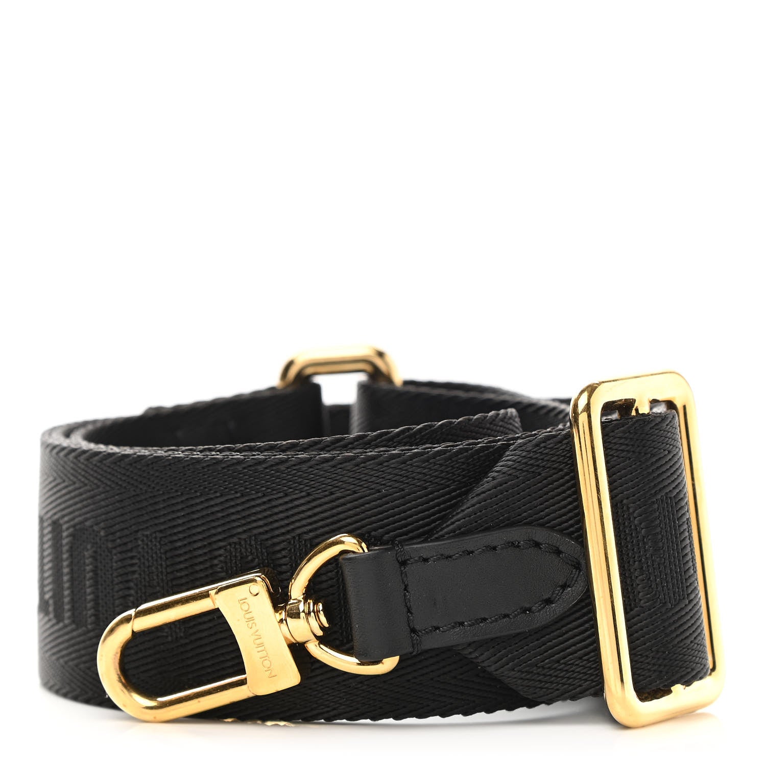 Louis Vuitton Monogram Multi Pochette Accessories Bandouliere Shoulder Strap Black 1 of 4