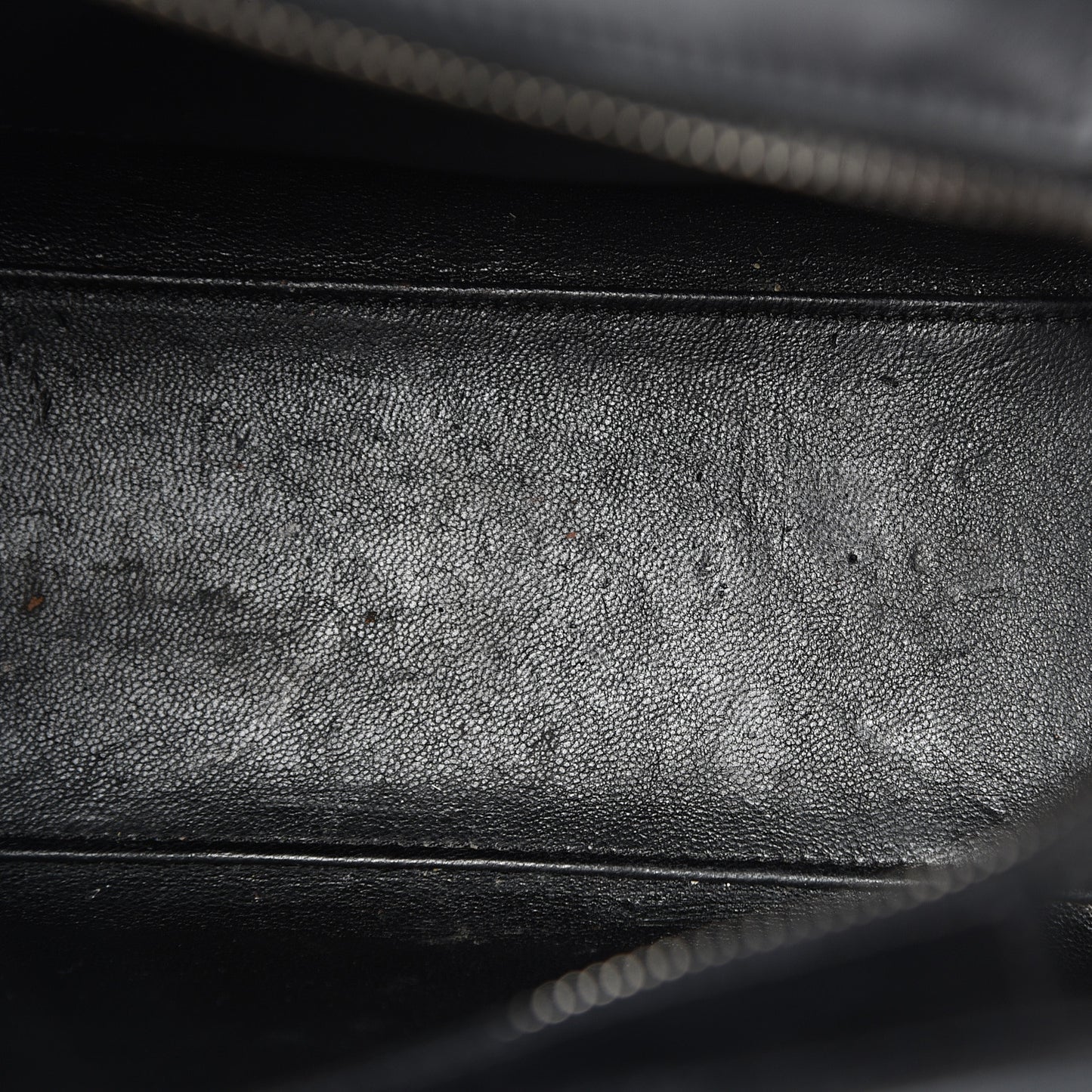 Grained Baby Calfskin Nubuck Nano Tri-Color Luggage White