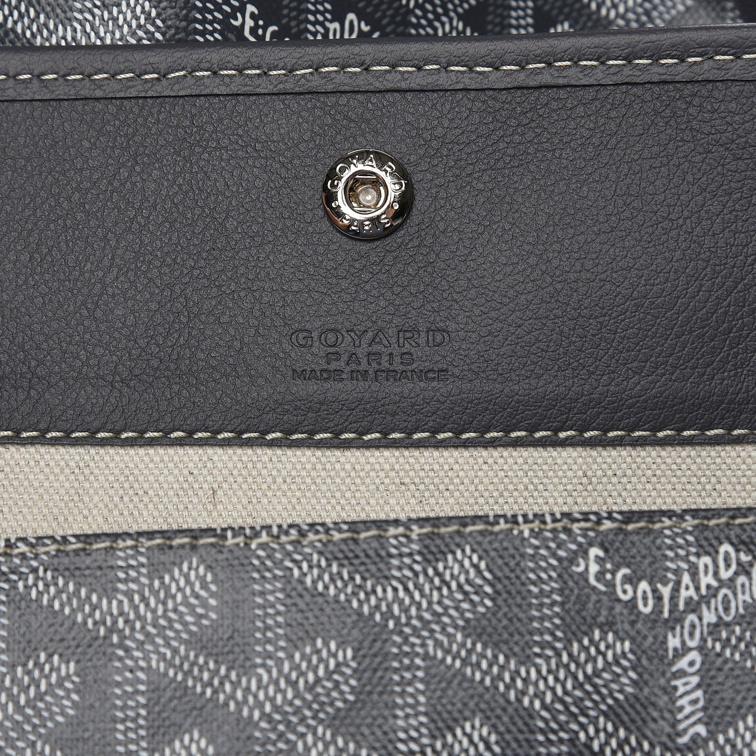 Goyard Goyardine Saint Louis GM Grey 7 of 7