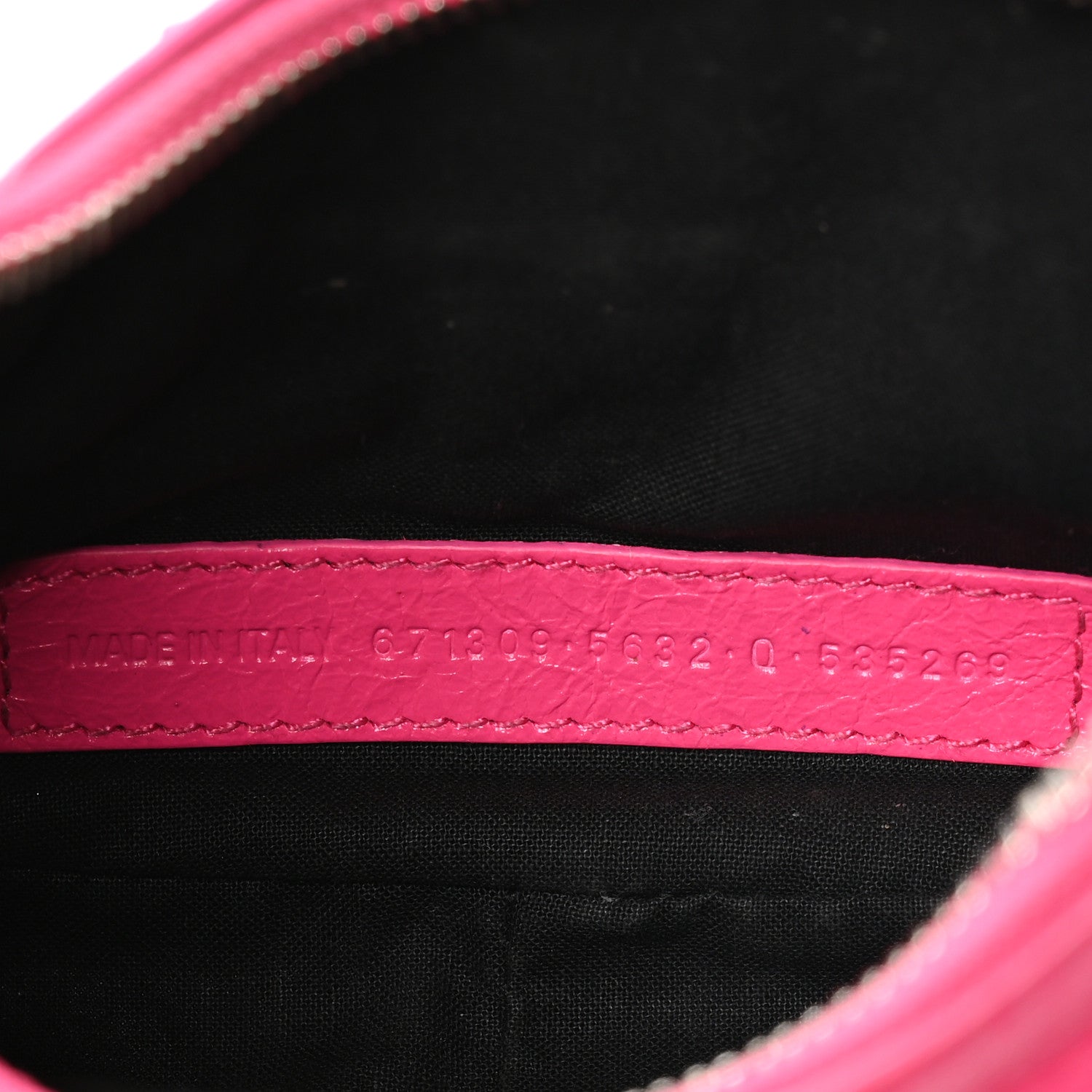 Balenciaga Agneau Arena Le Cagole Shoulder Bag XS Hot Pink 8 of 11