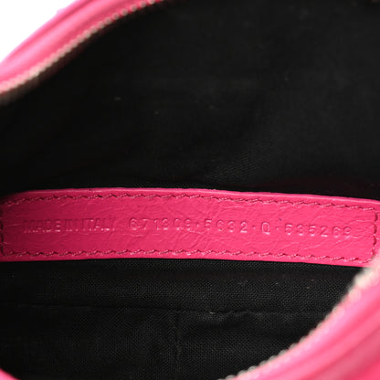 Balenciaga Agneau Arena Le Cagole Shoulder Bag XS Hot Pink 8 of 11