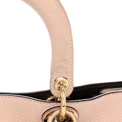 Christian Dior Bullcalf Medium Diorissimo Tote Rose Poudre 12 of 13