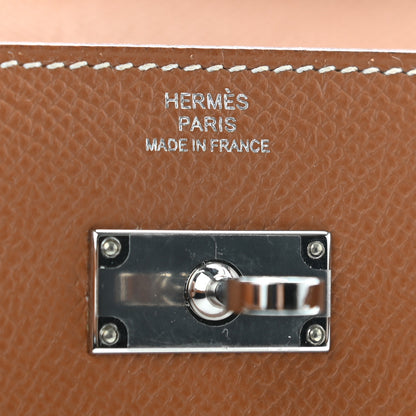 Hermes Epsom Kelly Wallet To Go Gold 6 of 6