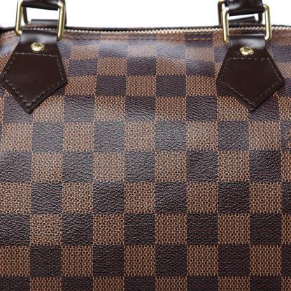 Louis Vuitton Damier Ebene Speedy Bandouliere 30 10 of 11