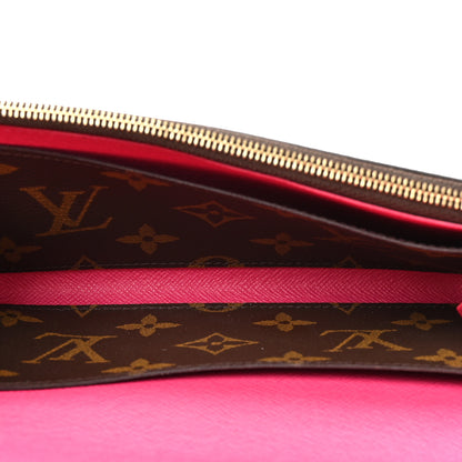 Louis Vuitton Monogram Emilie Wallet Fuchsia 5 of 11