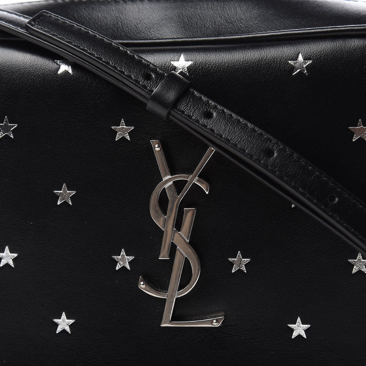 Calfskin Monogram Star Lou Camera Bag Black