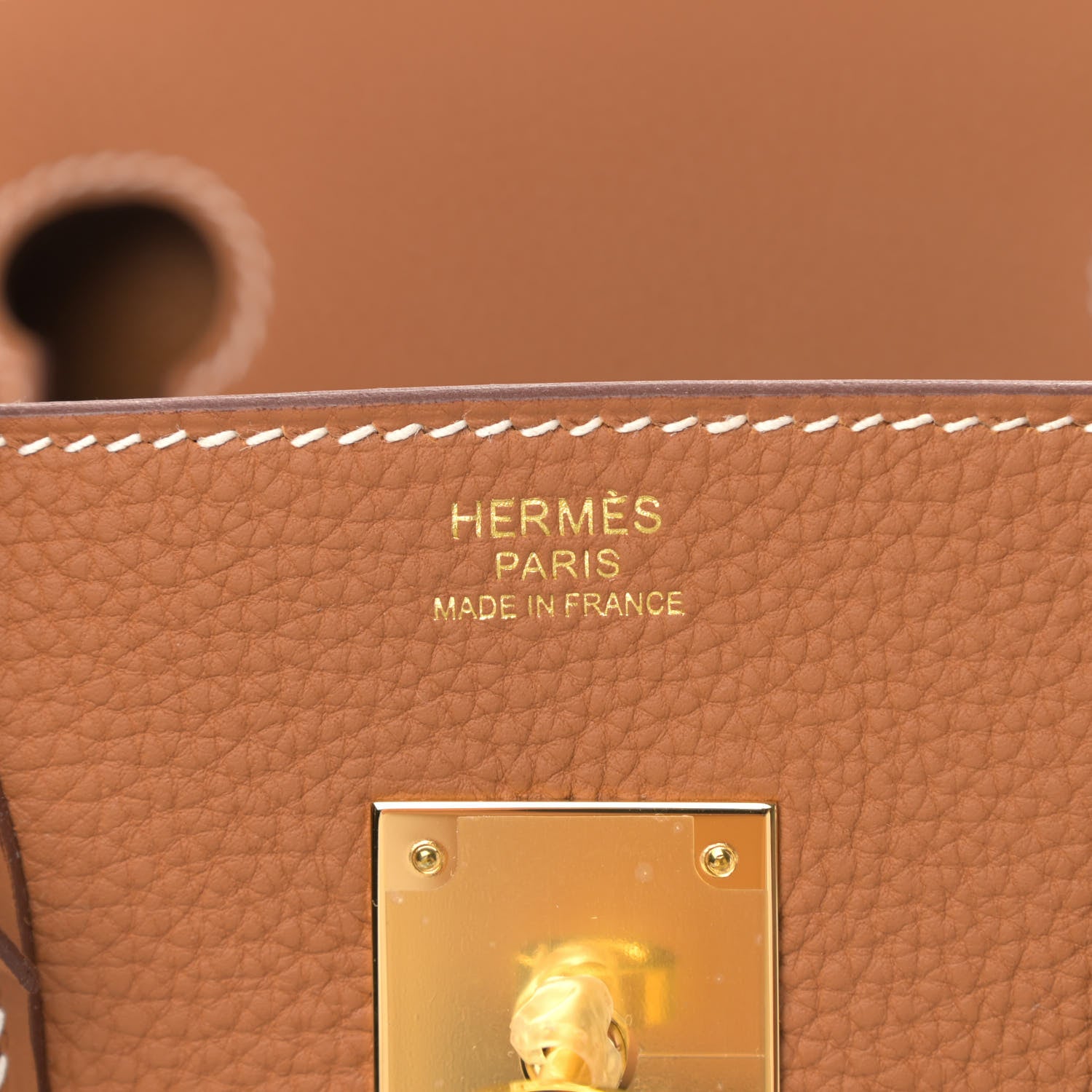 Hermes Togo Birkin 30 Gold 5 of 9