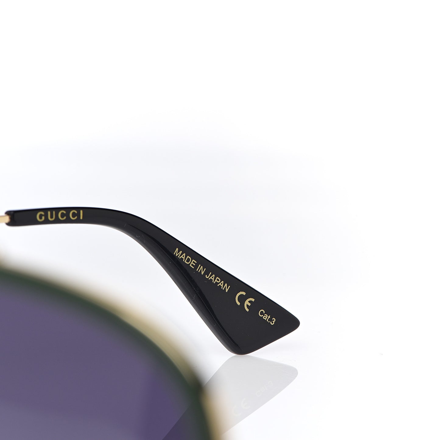 Web Aviator Sunglasses GG0062S Green Red