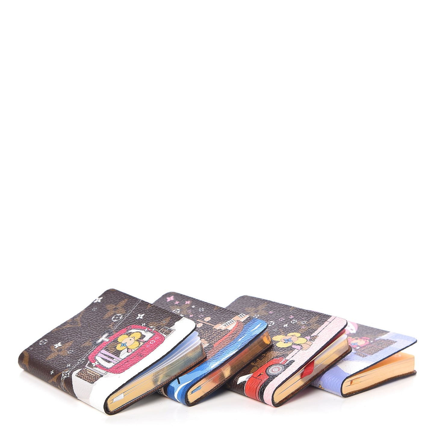 Monogram 2019 Christmas Animation Set of 4 Mini Jules Notebooks