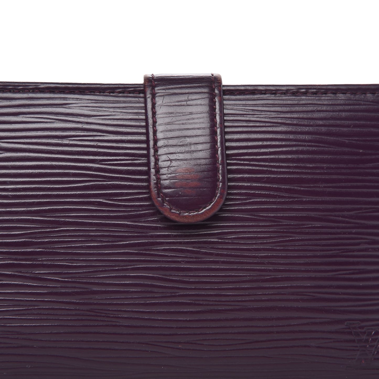 Epi French Purse Wallet Cassis