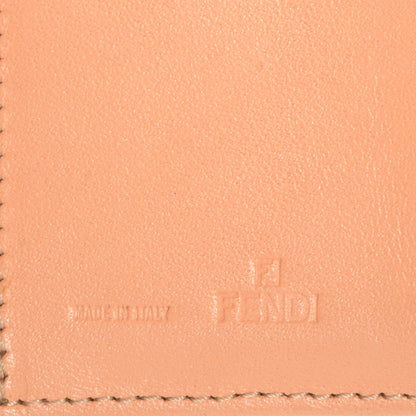 Fendi Zucchino Compact Wallet Tobacco 6 of 7