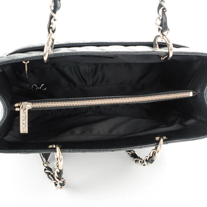 Chanel Caviar Quilted Grand Shopping Tote GST Black 5 of 7