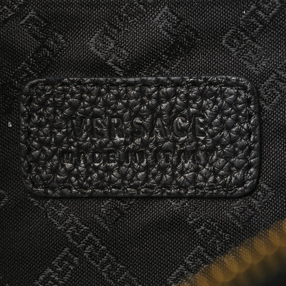 Versace Calfskin Double Zip Medusa Belt Bag Black 6 of 9