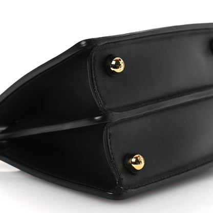 Fendi Shiny Nappa Petite Peekaboo I SEE U Satchel Black 10 of 13