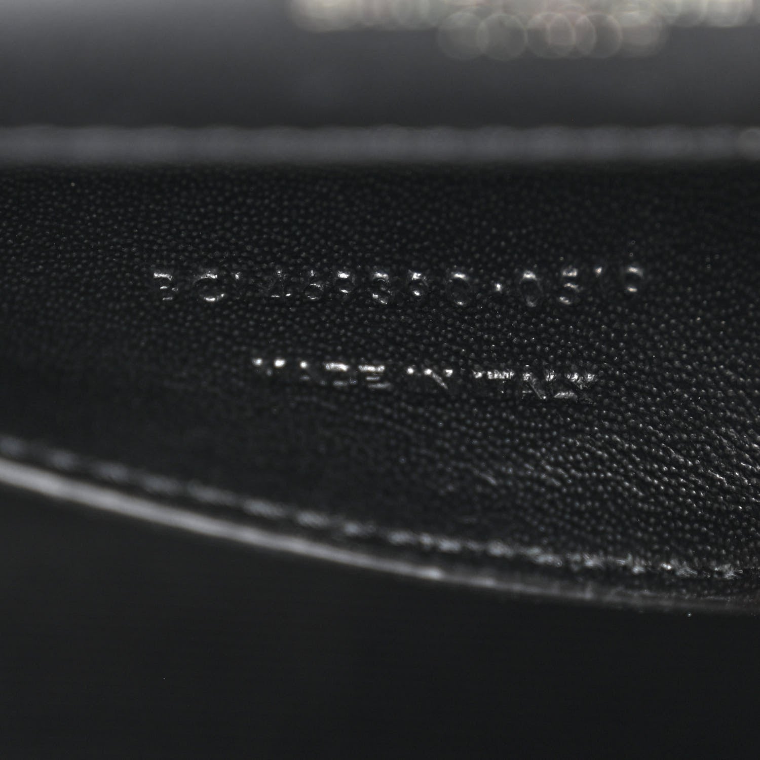 Saint Laurent Grain De Poudre Small Monogram Graphic Print Kate Satchel Black 7 of 11