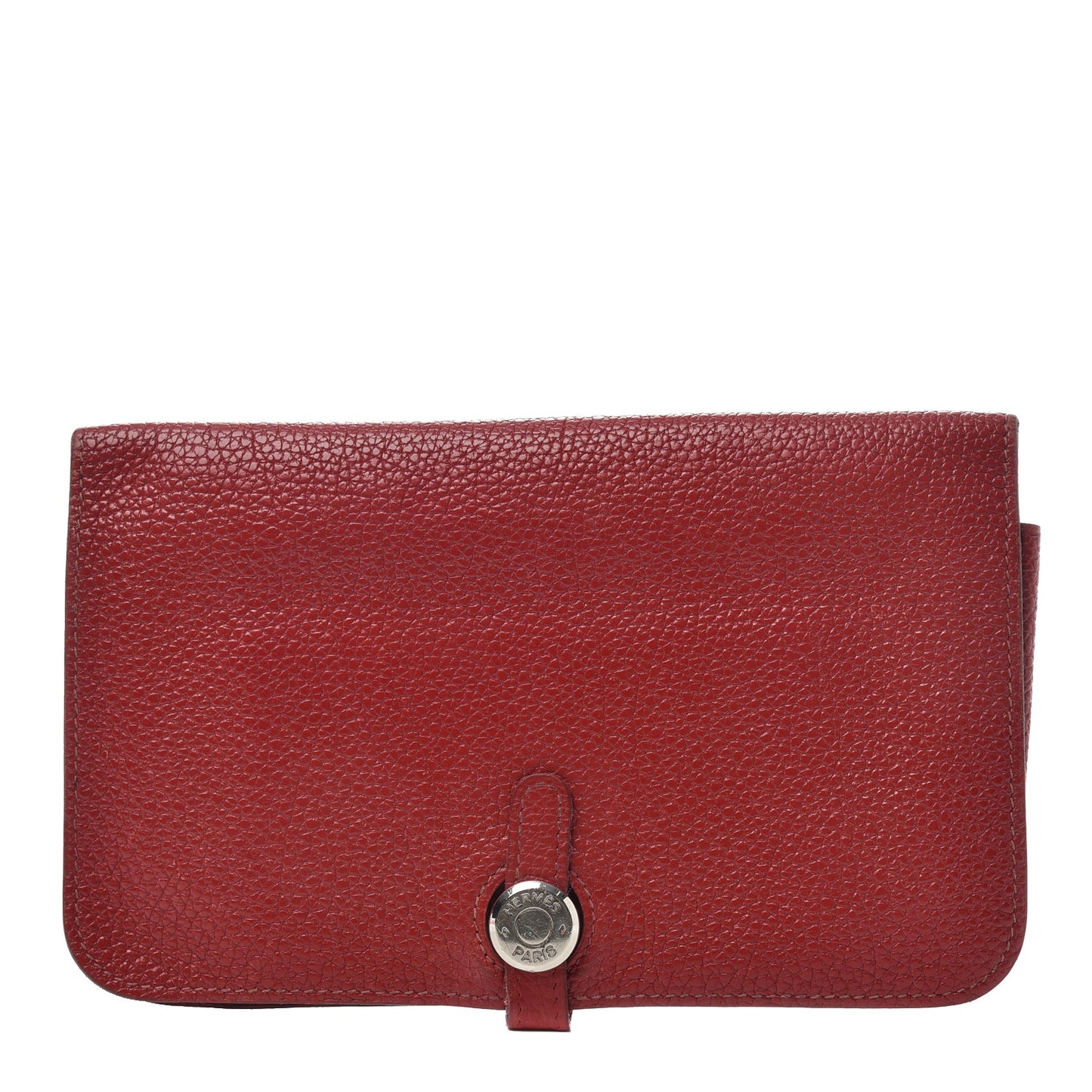 Togo Dogon Duo Wallet Rouge Garance