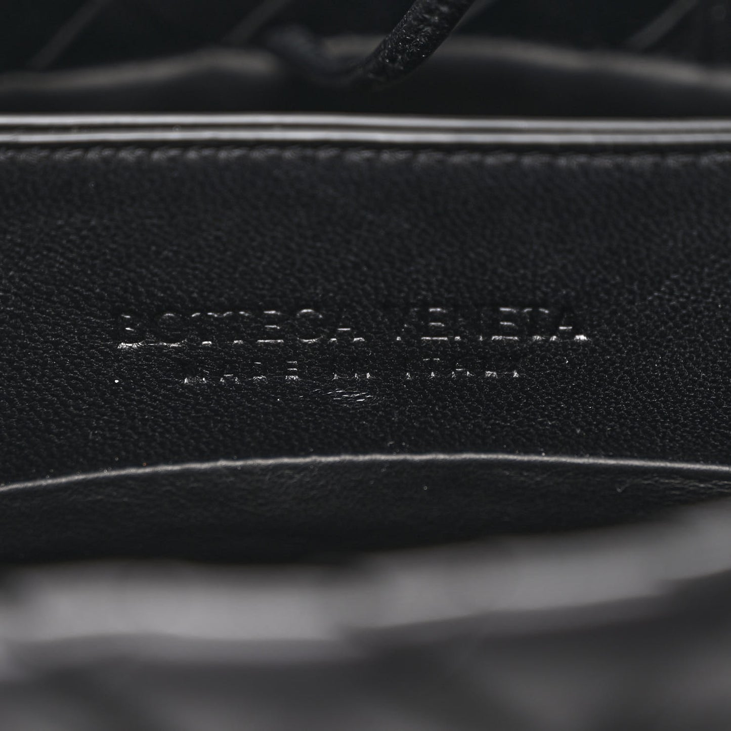 Nappa Intrecciato Small Tote Black