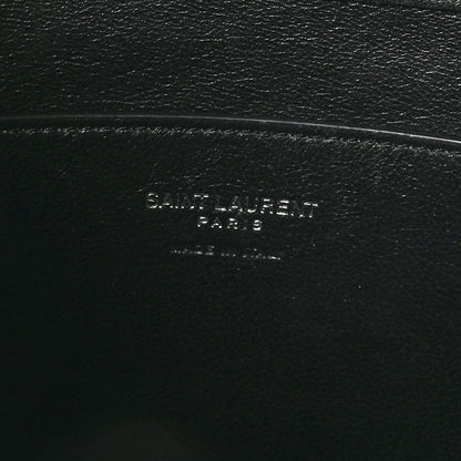 Saint Laurent Lambskin Cassandre Envelope Messenger Black 6 of 10