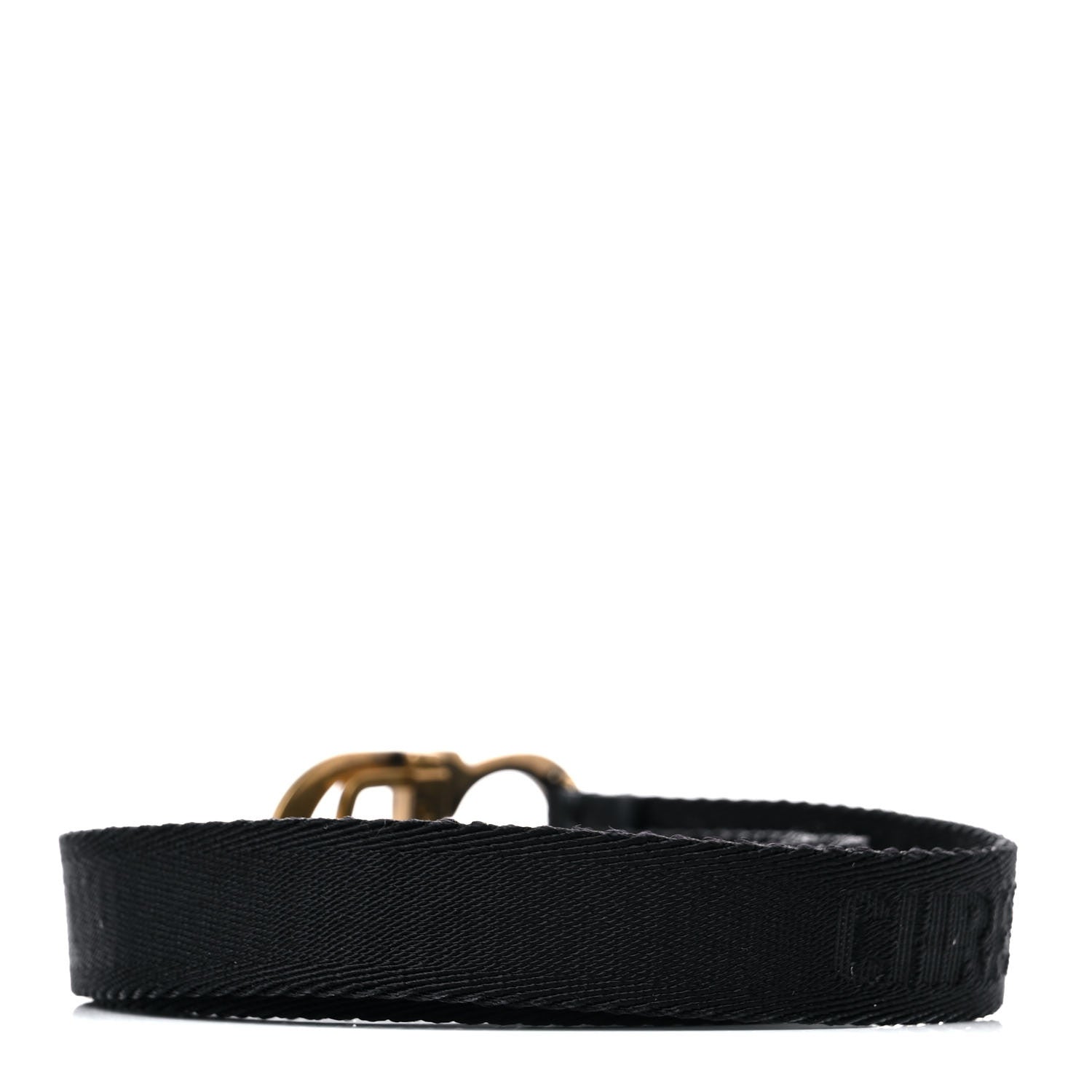 Christian Dior Nylon 20mm Saddle Belt Black 2 of 4