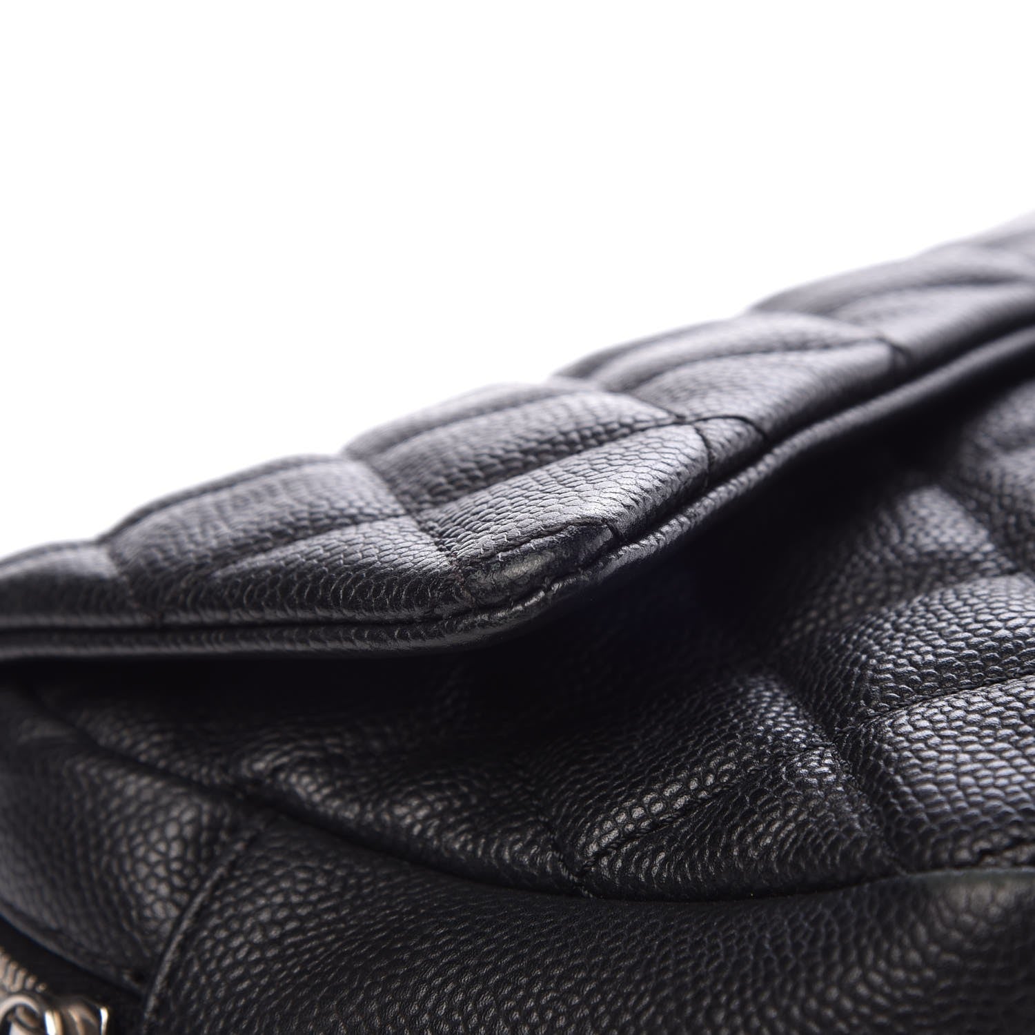 Chanel Caviar Quilted Jumbo Easy Flap Black 14 of 15