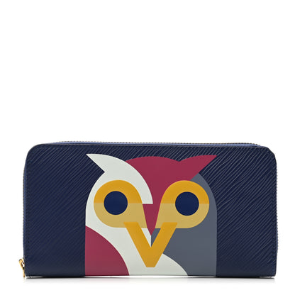 Louis Vuitton Epi Owl Zippy Wallet Iris 1 of 7