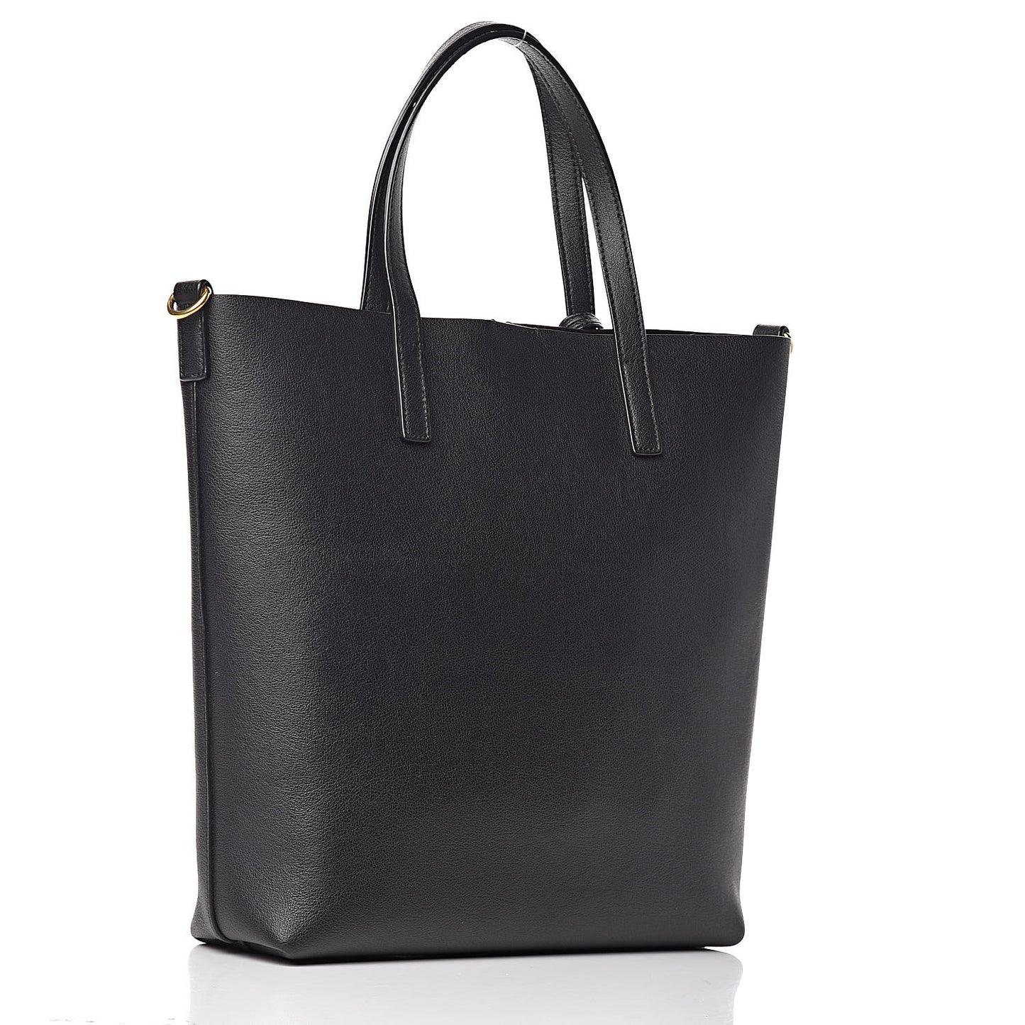 Calfskin Toy Shopping Tote Black