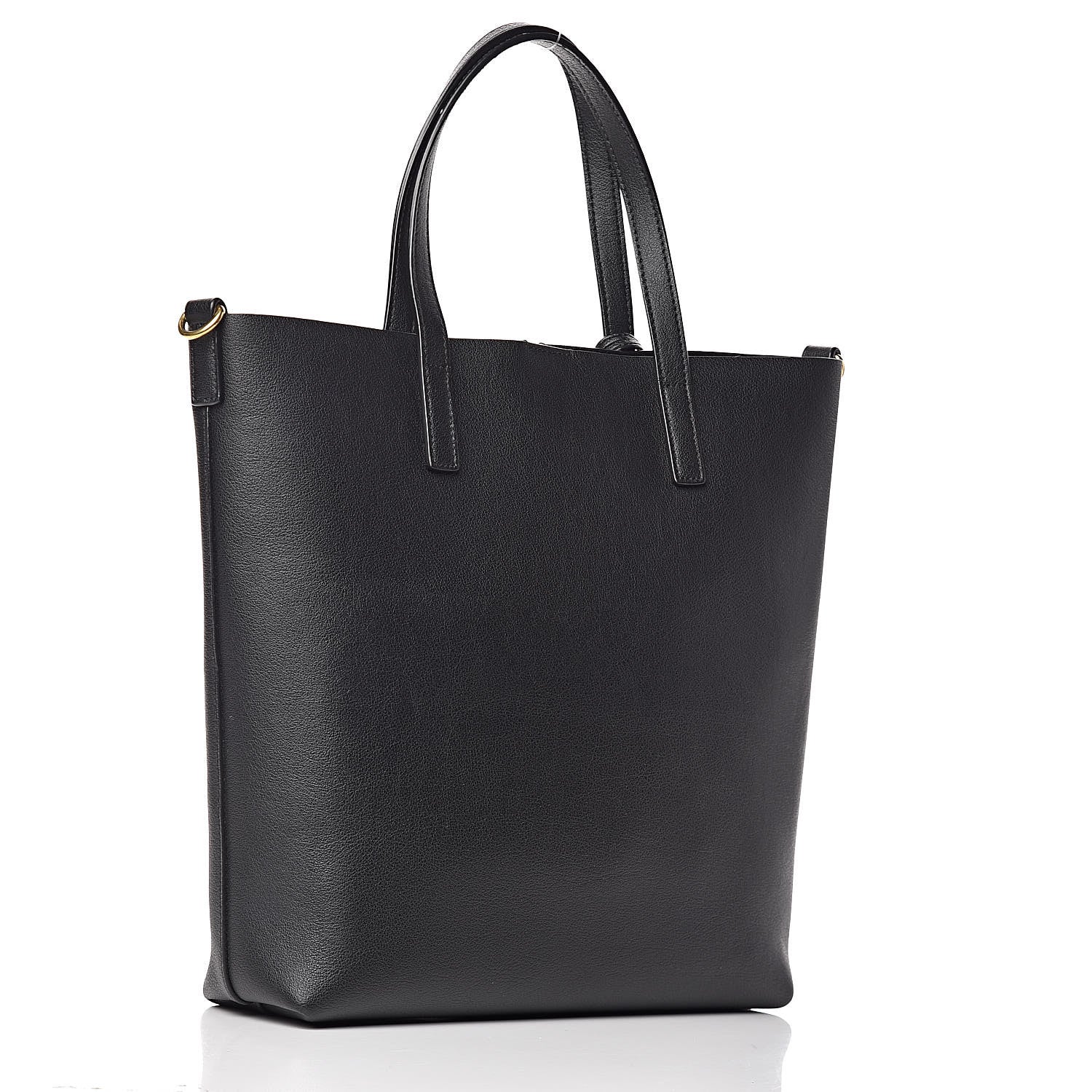 Saint Laurent Calfskin Toy Shopping Tote Black 3 of 9
