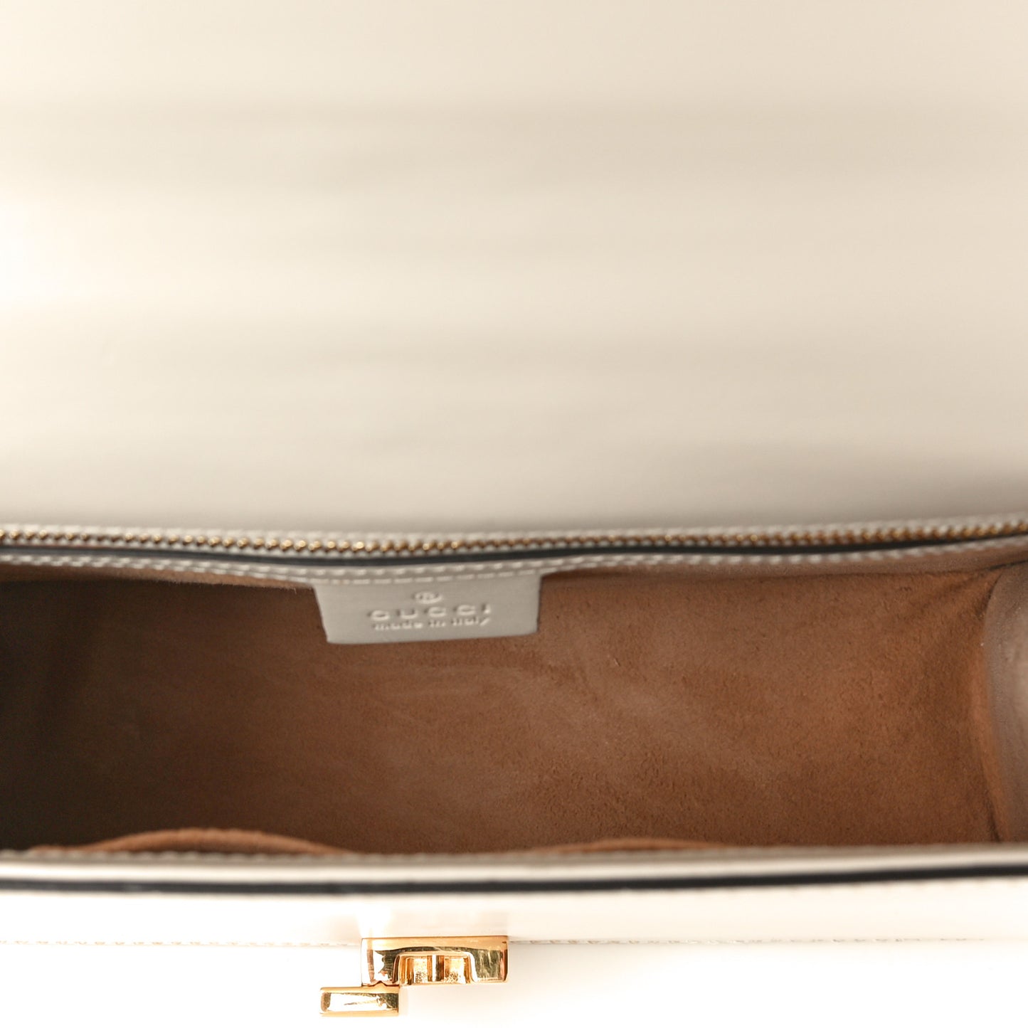Calfskin Small Sylvie Shoulder Bag White