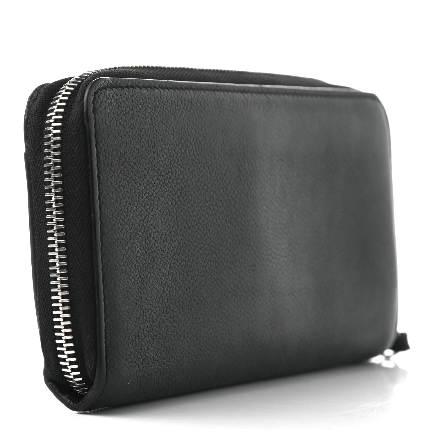 Louis Vuitton Calfskin Zippy Lockme Wallet Black 3 of 9