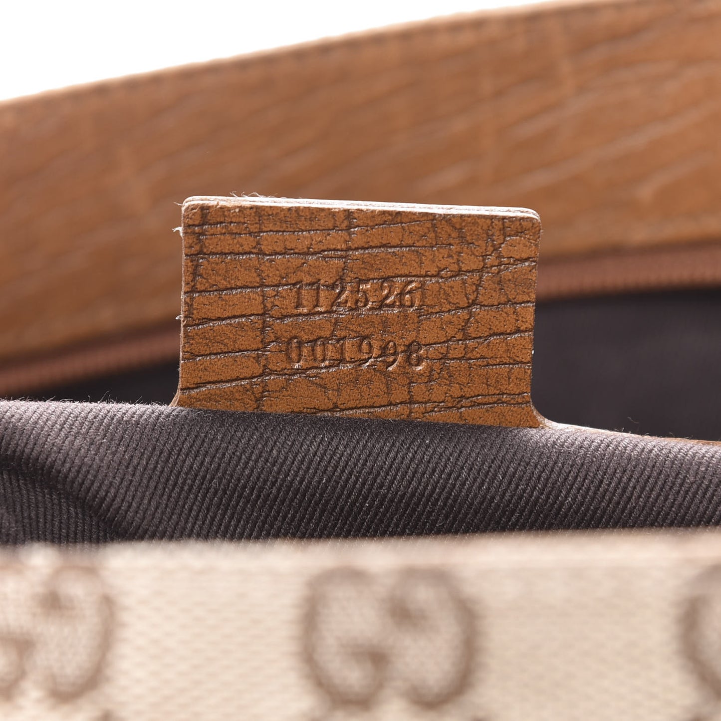 Monogram Small Bamboo Tote Brown