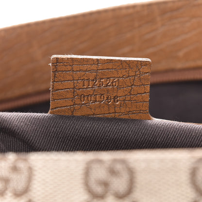 Gucci Monogram Small Bamboo Tote Brown 7 of 19