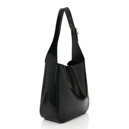Saint Laurent Patent Small Le 5 A 7 Supple Hobo Black 4 of 11