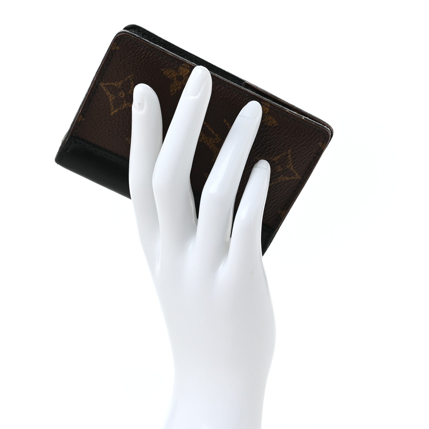 Louis Vuitton Monogram Macassar Pocket Organizer NM 2 of 9