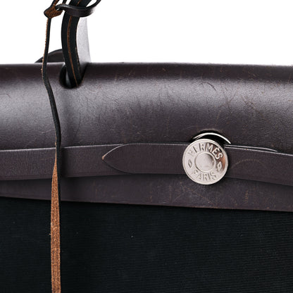 Hermes Toile Vache Hunter Herbag Zip PM 31 Black Ebene 20 of 25