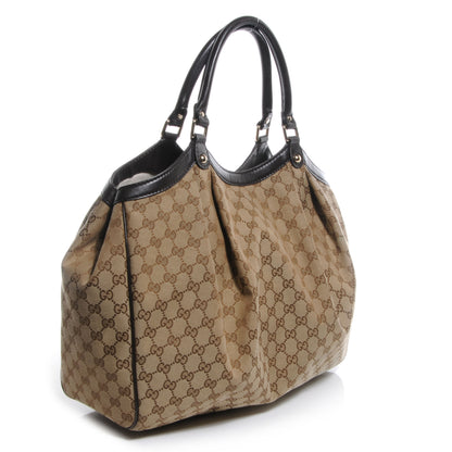 Gucci Monogram Large Sukey Dark Brown 3 of 8