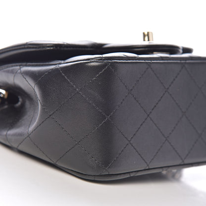 Chanel Lambskin Quilted Mini Square Flap Black 8 of 11