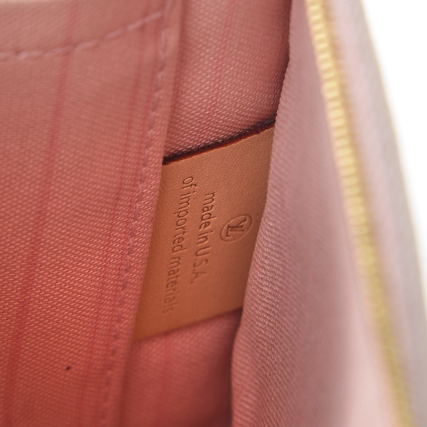 Louis Vuitton Damier Azur Neverfull MM GM Pochette Rose Ballerine 7 of 10