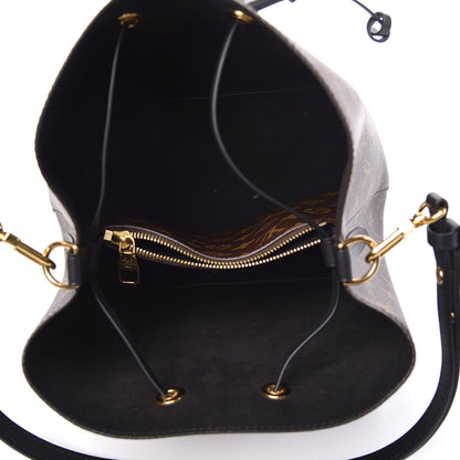 Louis Vuitton Monogram Neonoe MM Black 5 of 10