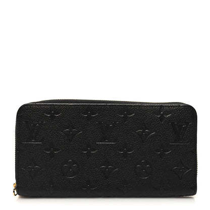Louis Vuitton Empreinte Zippy Wallet Black 1 of 8