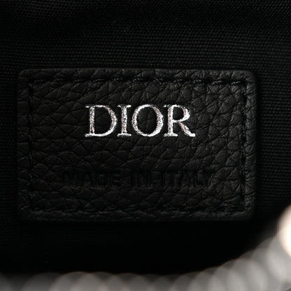 Christian Dior Oblique Mens Saddle Bag Black Blue 6 of 11