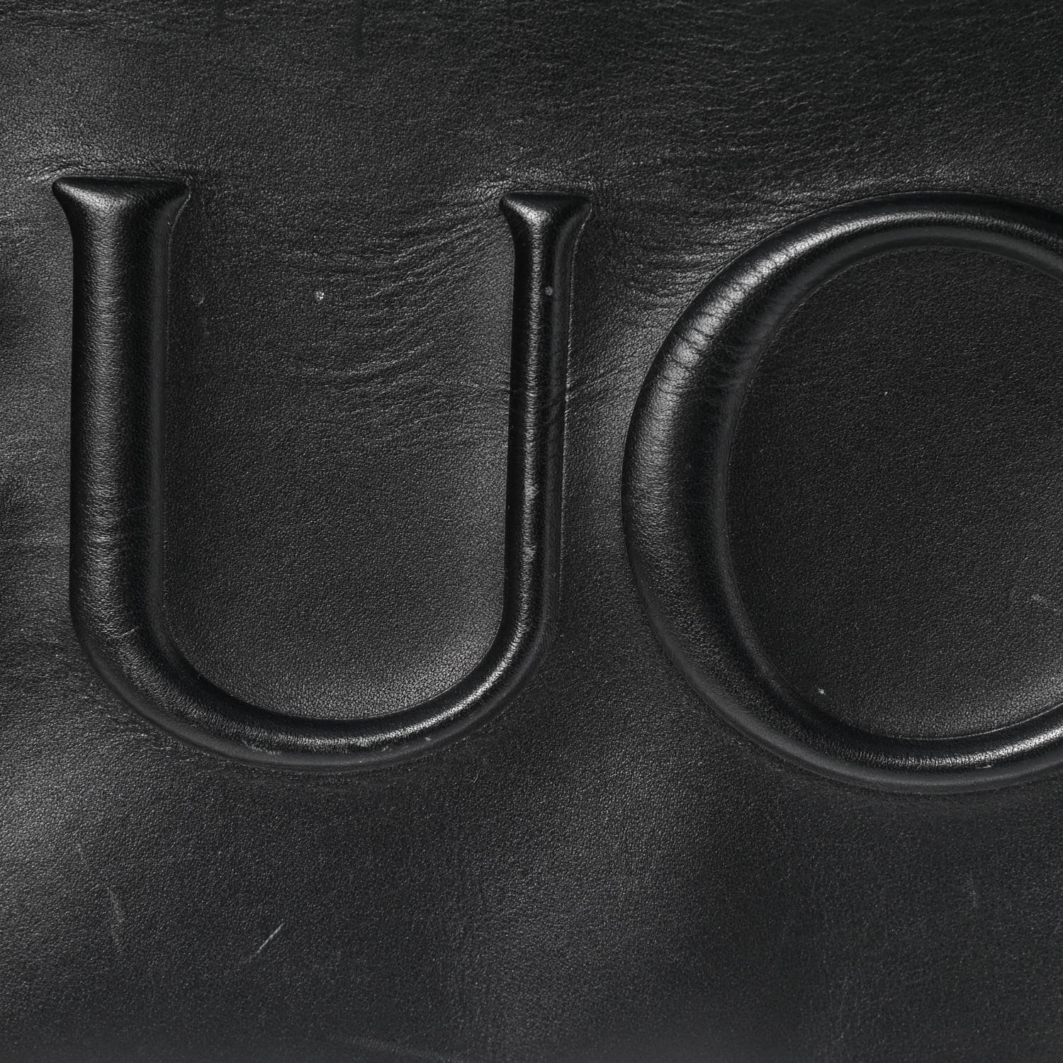 Gucci Calfskin Embossed XL Clutch Black 18 of 18