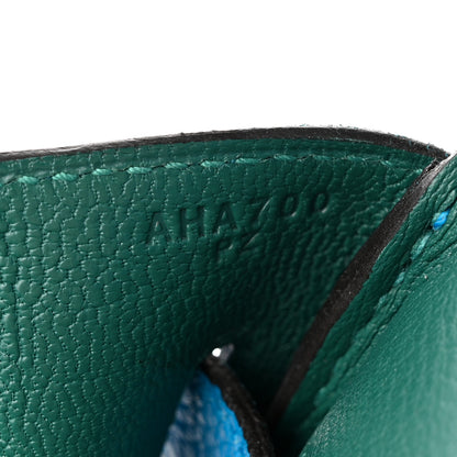Hermes Togo Verso Birkin 30 Bleu Zanzibar Malachite 7 of 14