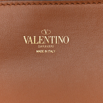 Valentino Garavani Calfskin The Rope Shopper Tan 8 of 11