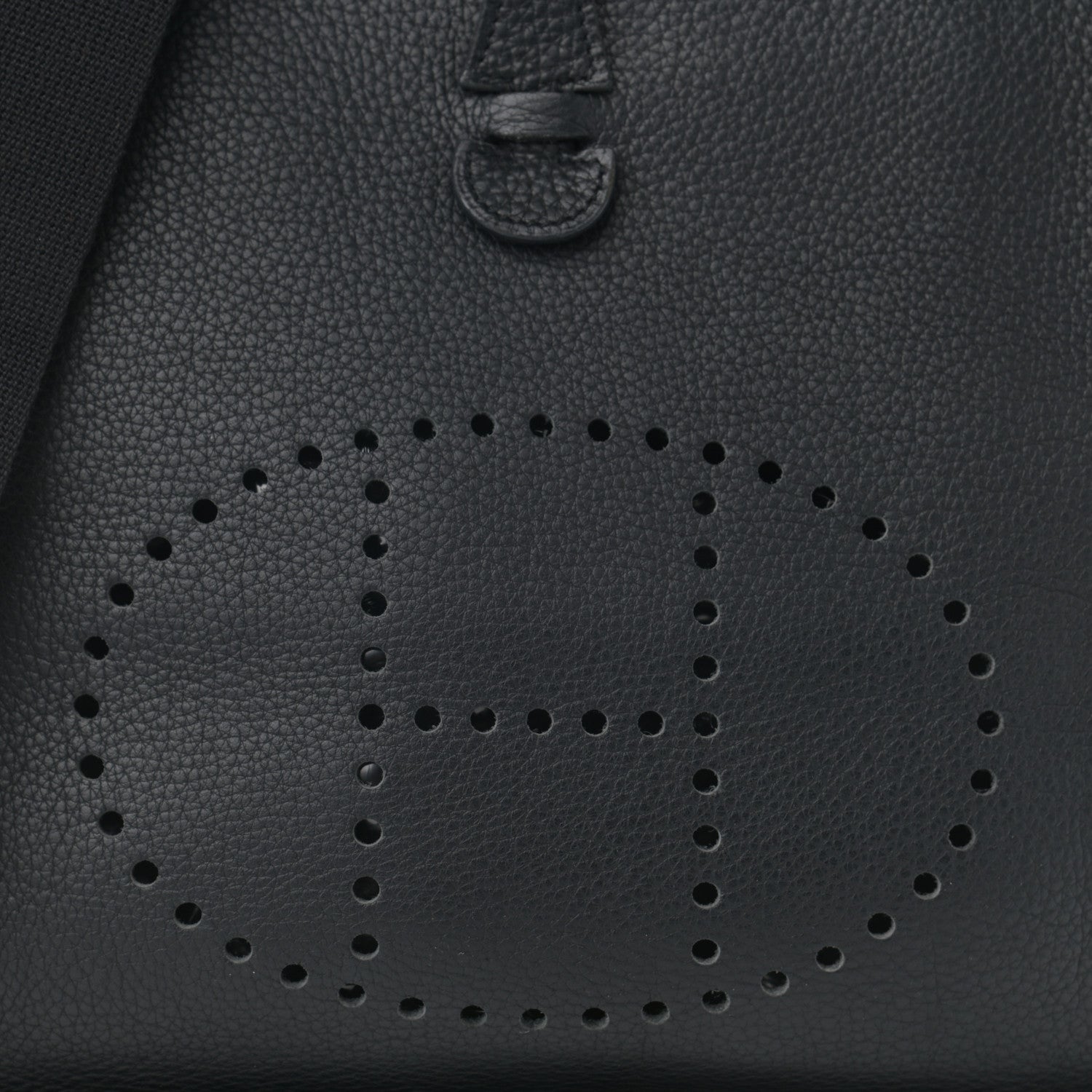 Hermes Taurillon Clemence Evelyne PM Black 8 of 14