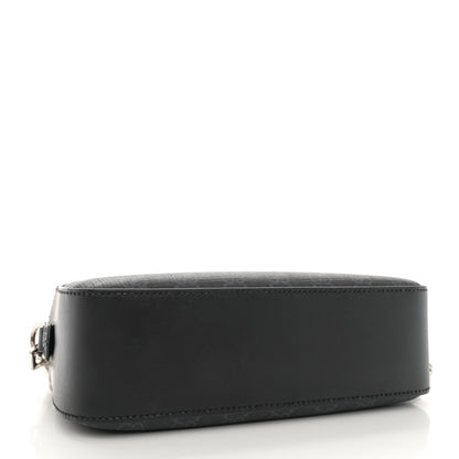 Gucci GG Supreme Monogram Web Shoulder Bag Black Grey 4 of 13
